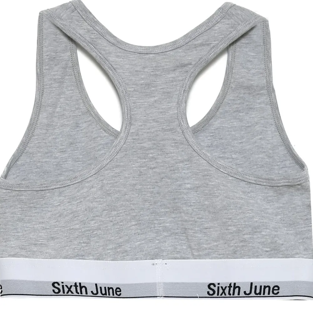 brassiere_dos_croise_gris_4.webp Femme Sixth June Sous Vêtements | Brassiere Dos Croise Gris