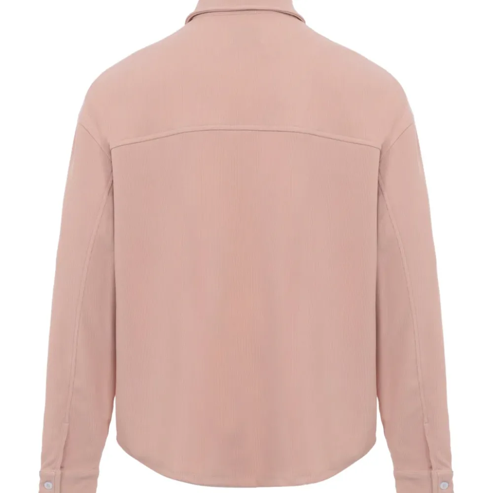 chemise_plissee_loose_beige_8.webp Homme Sixth June Hauts | Chemise Plissee Loose Beige