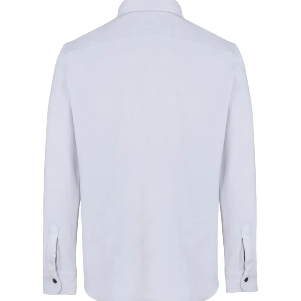 chemise_polaire_poche_gris_clair_6.webp Homme Sixth June Hauts | Chemise Polaire Poche Gris Clair