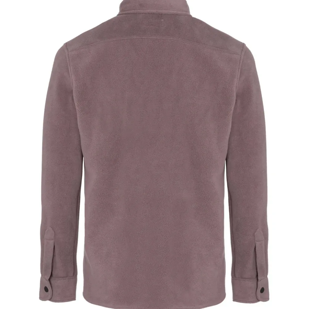 chemise_polaire_poche_marron_6.webp Homme Sixth June Hauts | Chemise Polaire Poche Marron