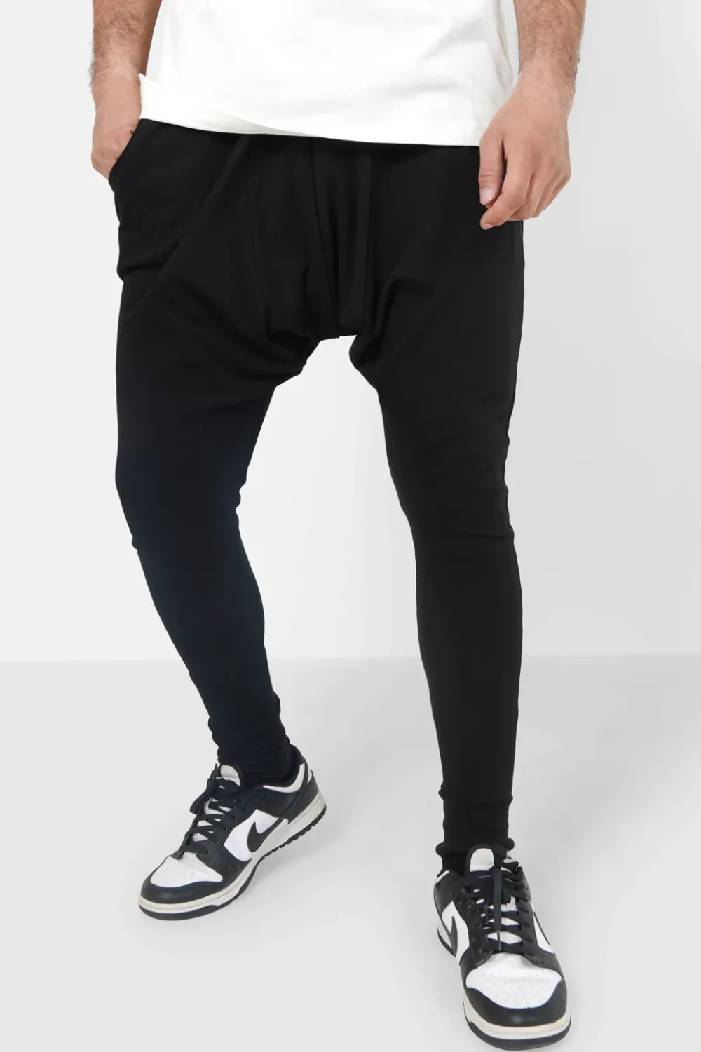 Homme Sixth June Pantalons | Jogging Sarouel Noir