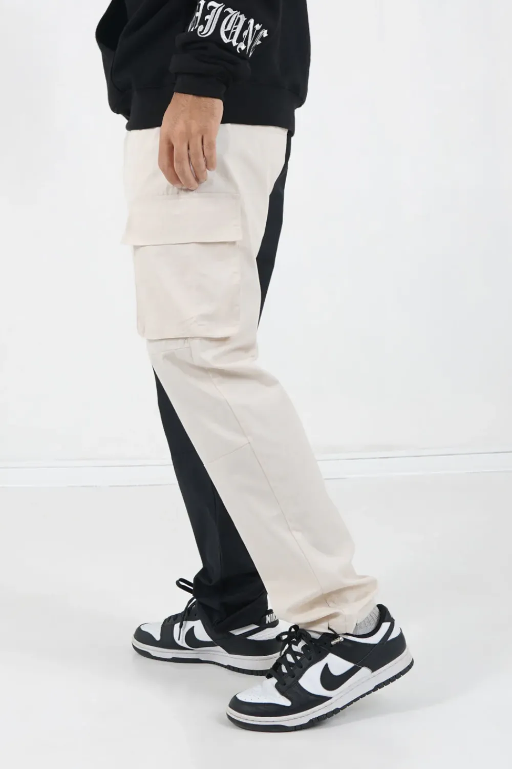 Homme Sixth June Pantalons | Pantalon Cargo Bicolore Poches Multicolore