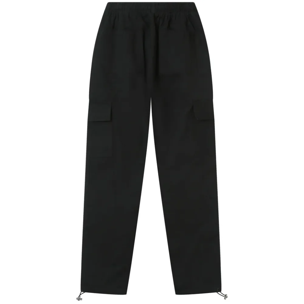 pantalon_cargo_droit_noir_6.webp Femme Sixth June Pantalons | Pantalon Cargo Droit Noir
