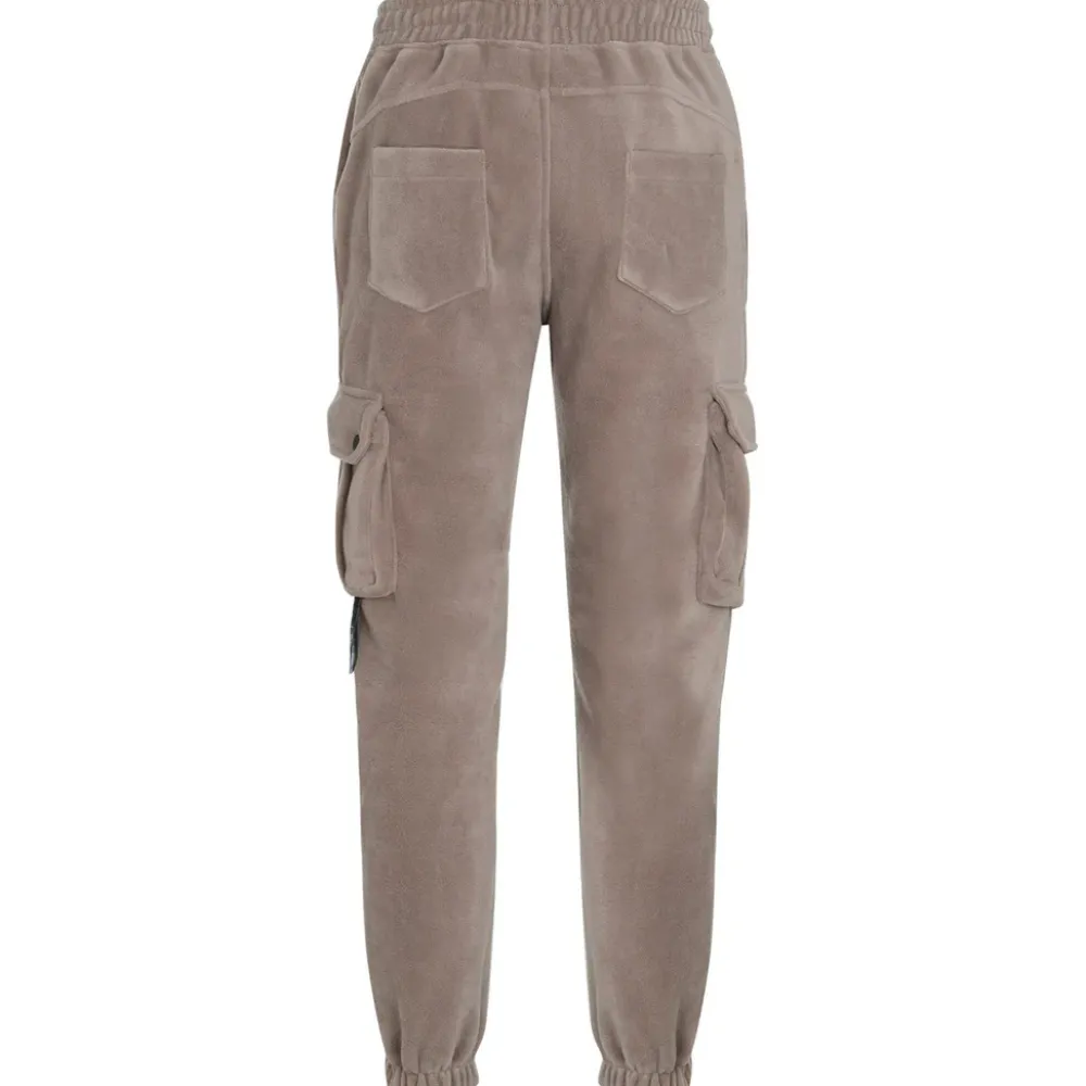 pantalon_cargo_polaire_beige_fonce_6.webp Femme Sixth June Pantalons | Pantalon Cargo Polaire Beige Fonce