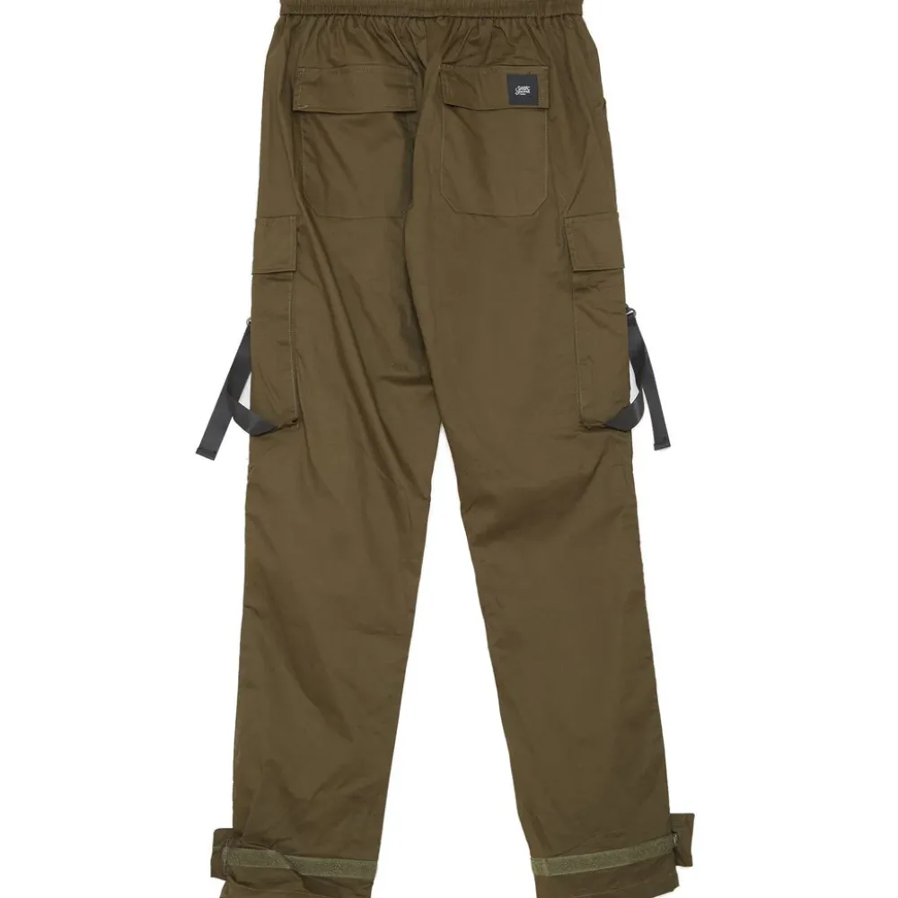 pantalon_cargo_sangles_kaki_5.webp Homme Sixth June Pantalons | Pantalon Cargo Sangles Kaki