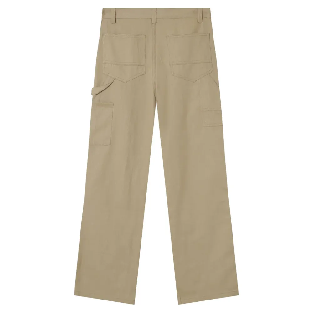 Homme Sixth June Pantalons | Pantalon Carpenter Poches Beige Clair