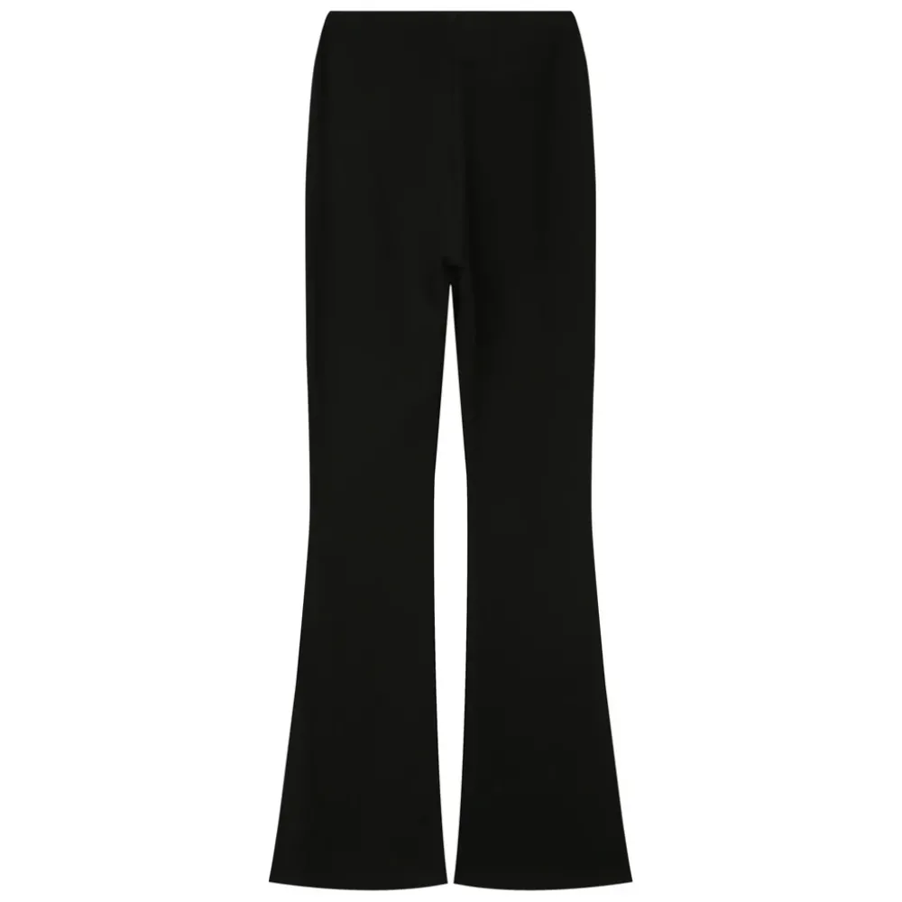 pantalon_cotele_cordons_noir_6.webp Femme Sixth June Pantalons | Pantalon Cotele Cordons Noir