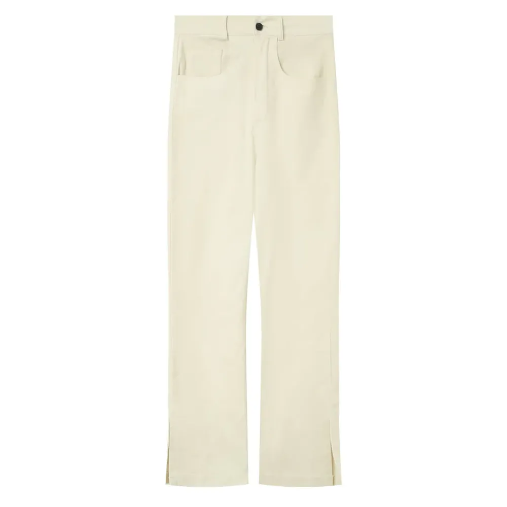 pantalon_droit_fentes_blanc_5.webp Femme Sixth June Pantalons | Pantalon Droit Fentes Blanc