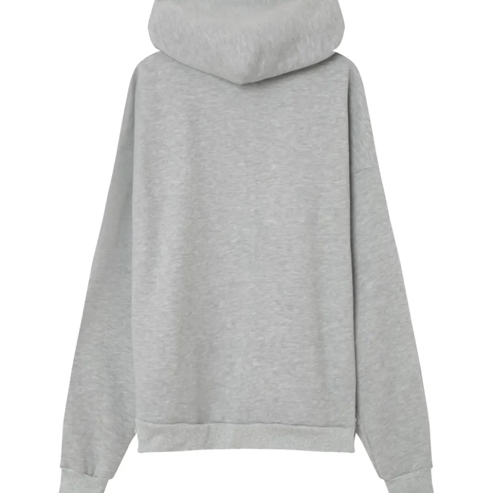 Homme Sixth June Sweats | Sweat Capuche Coeur Brode Molletonne Gris