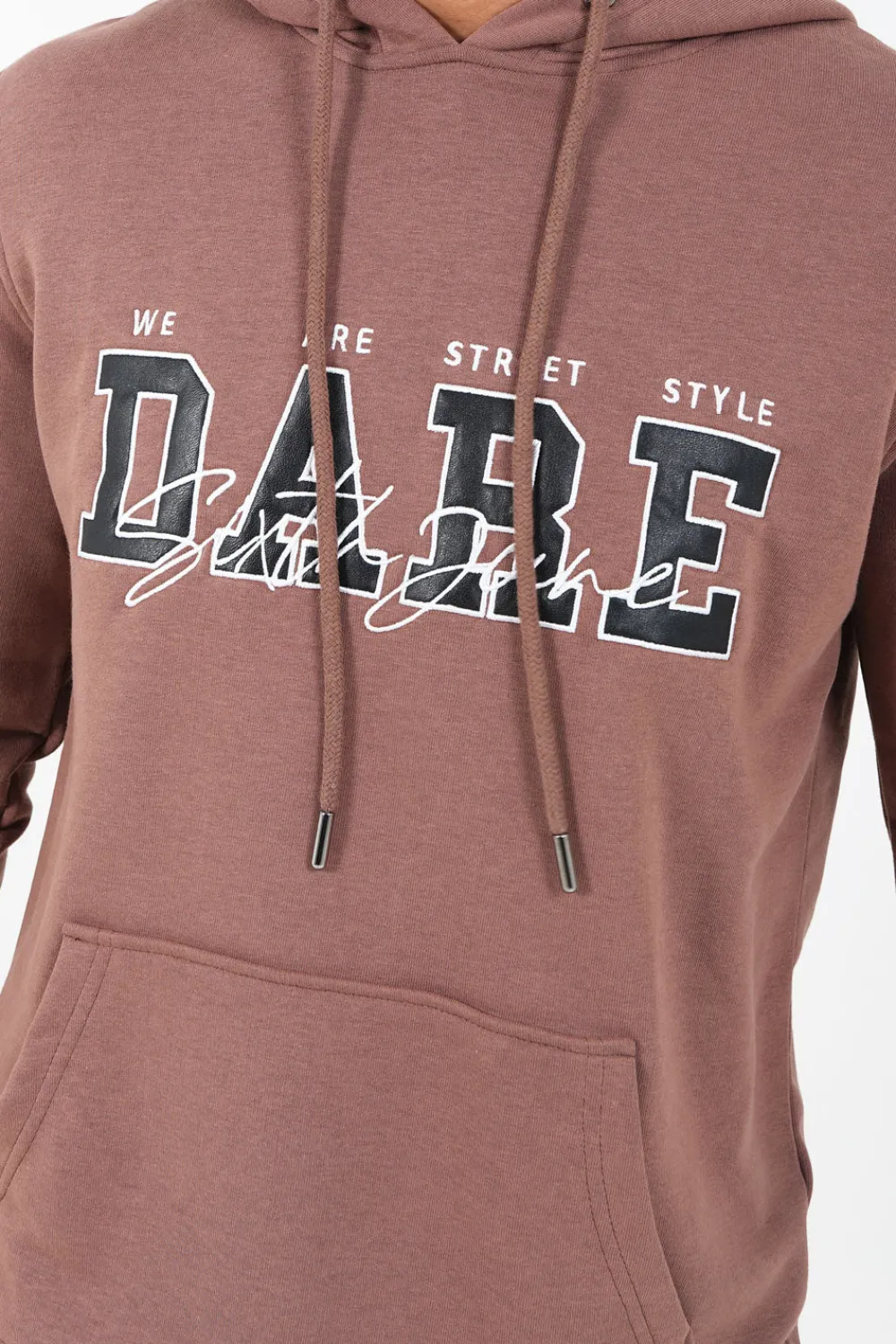 sweat_capuche_dare_marron_2.webp Homme Sixth June Sweats | Sweat Capuche Dare Marron