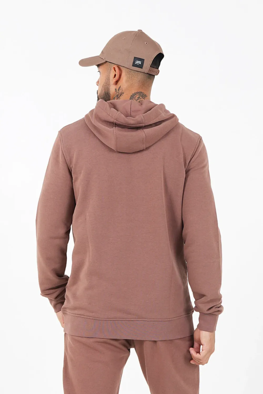 sweat_capuche_dare_marron_4.webp Homme Sixth June Sweats | Sweat Capuche Dare Marron