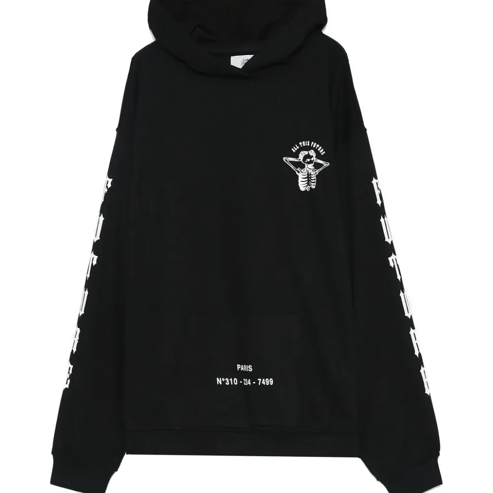 sweat_capuche_squelette_gothique_noir_6.webp Homme Sixth June Sweats | Sweat Capuche Squelette Gothique Noir