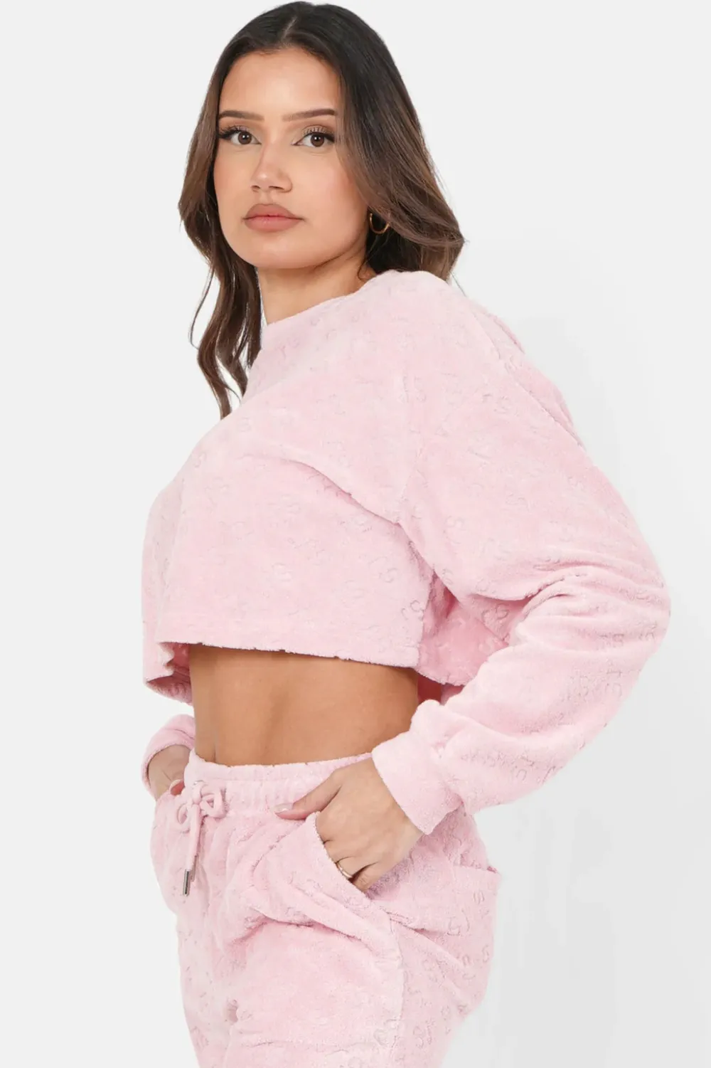 sweat_court_monogramme_towel_rose_3.webp Femme Sixth June Sweats | Sweat Court Monogramme Towel Rose