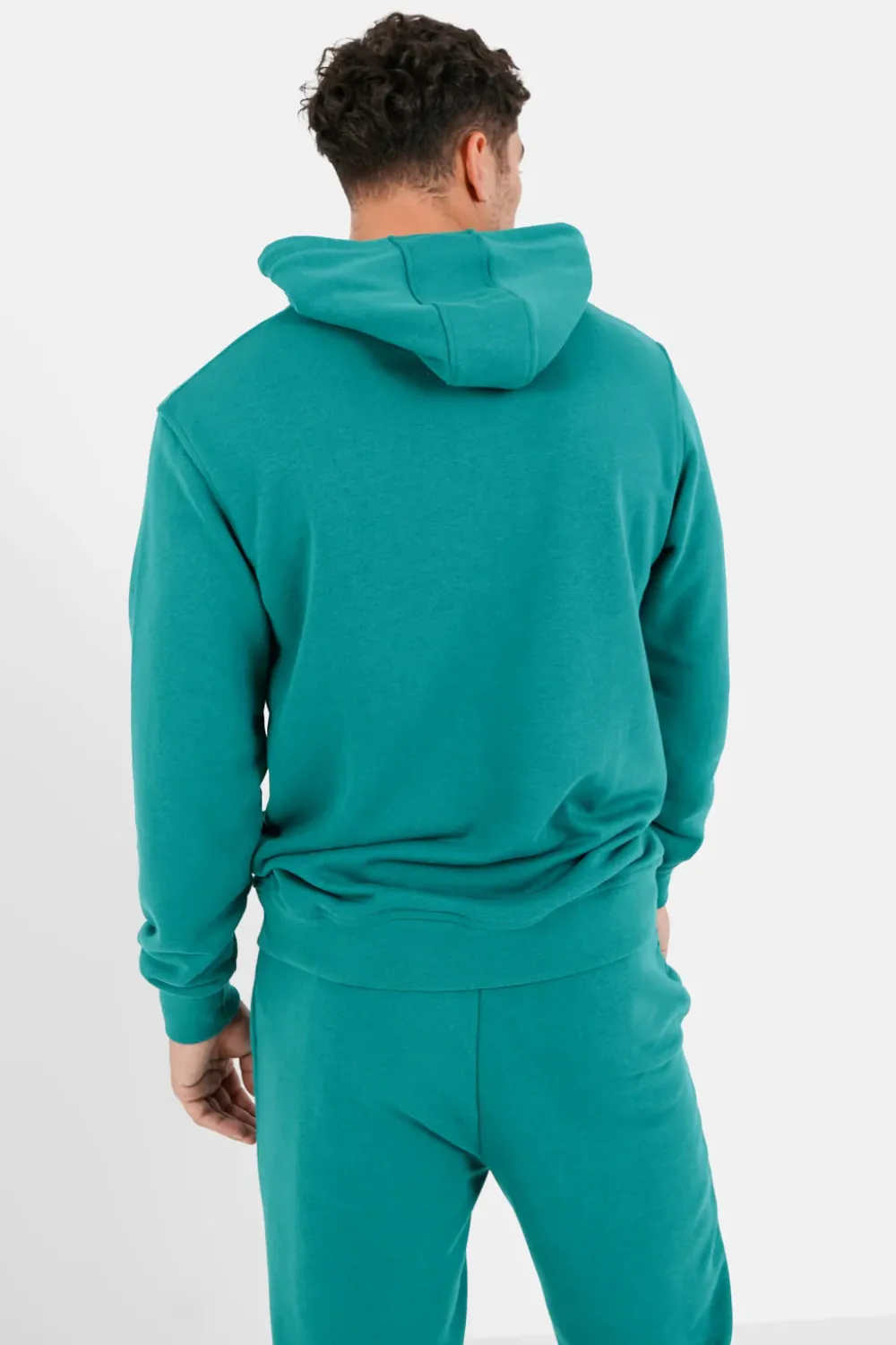 sweatshirt_capuche_logo_brode_vert_4.webp Homme Sixth June Sweats | Sweatshirt Capuche Logo Brode Vert