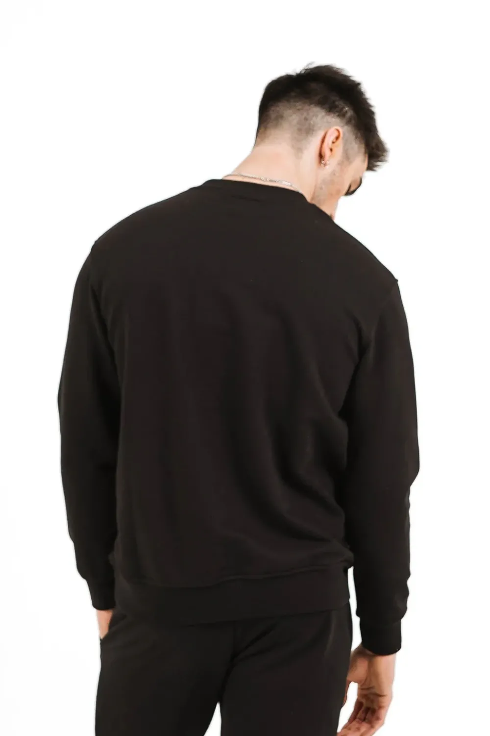 sweatshirt_soft_logo_brode_noir_4.webp Homme Sixth June Sweats | Sweatshirt Soft Logo Brode Noir