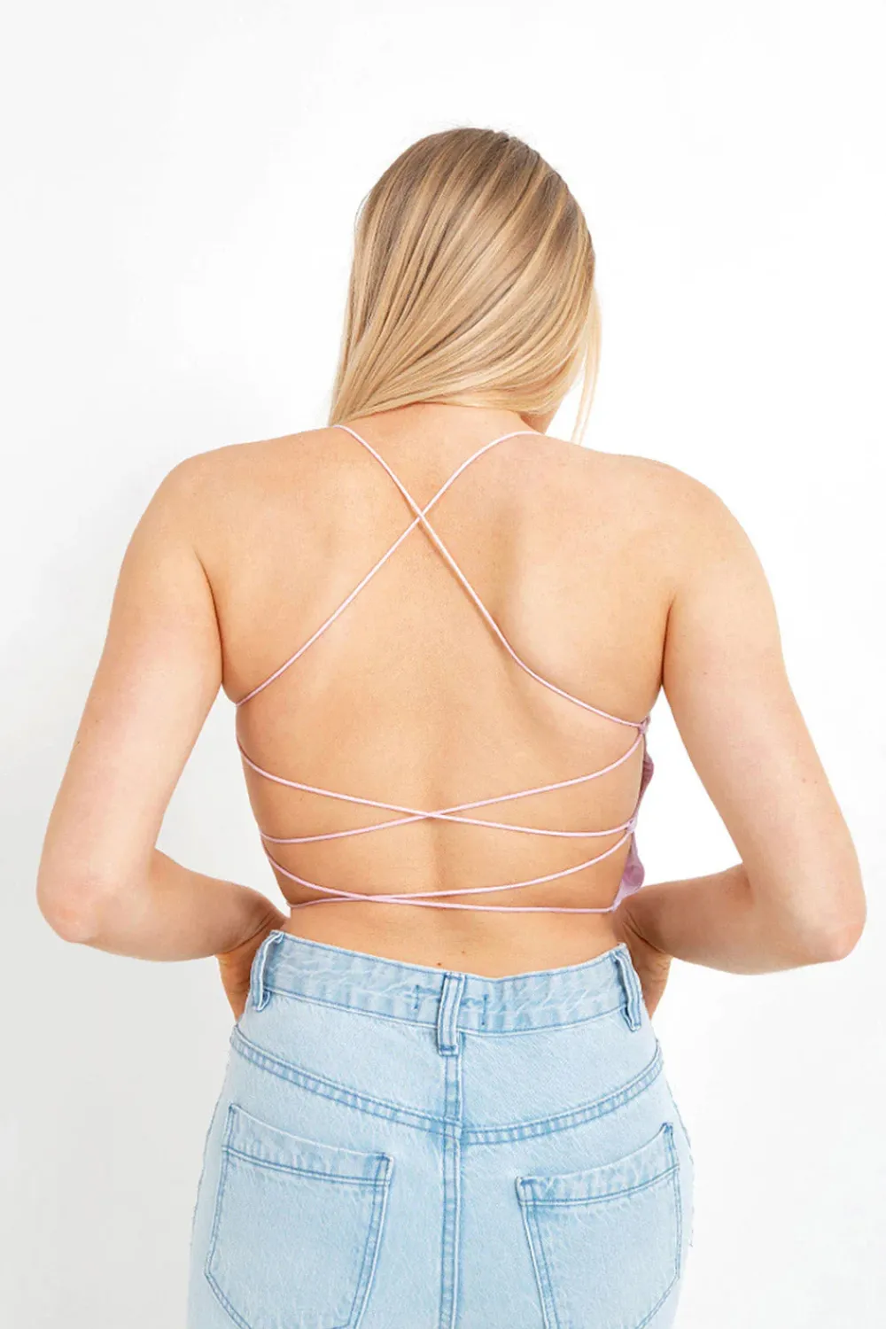 top_court_sexy_violet_clair_3.webp Femme Sixth June Hauts | Top Court Sexy Violet Clair