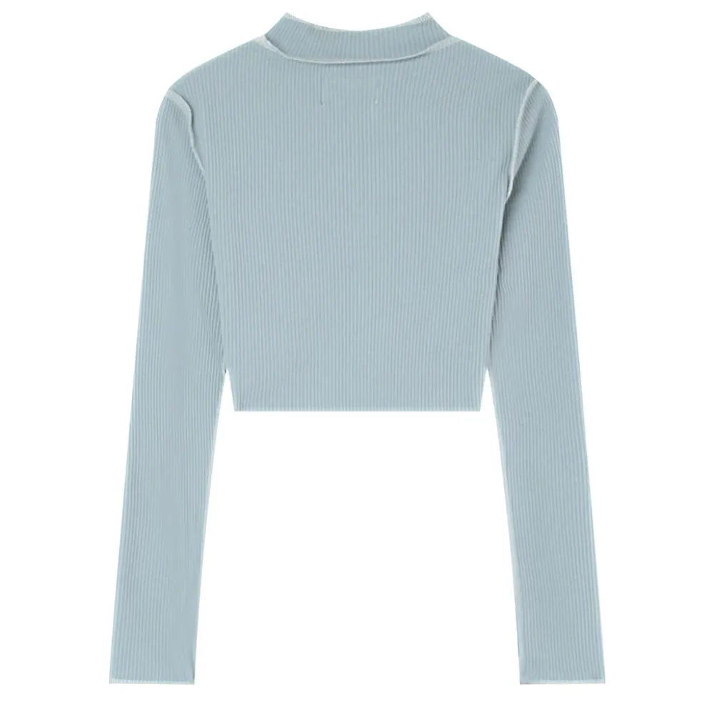 top_couture_surfilee_bleu_clair_6.webp Femme Sixth June Hauts | Top Couture Surfilee Bleu Clair