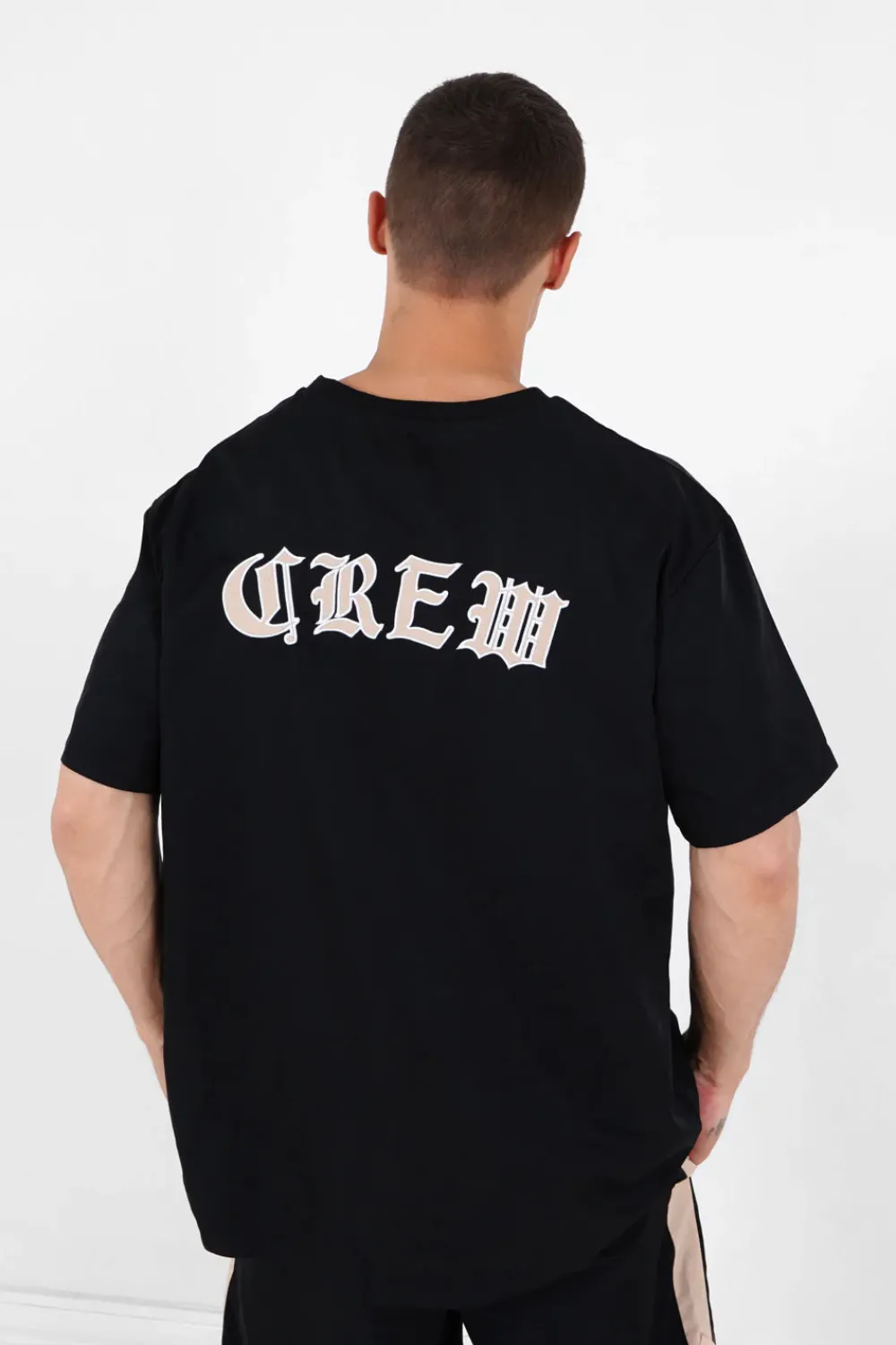 Homme Sixth June Hauts | T-Shirt Oversize Gothique Noir