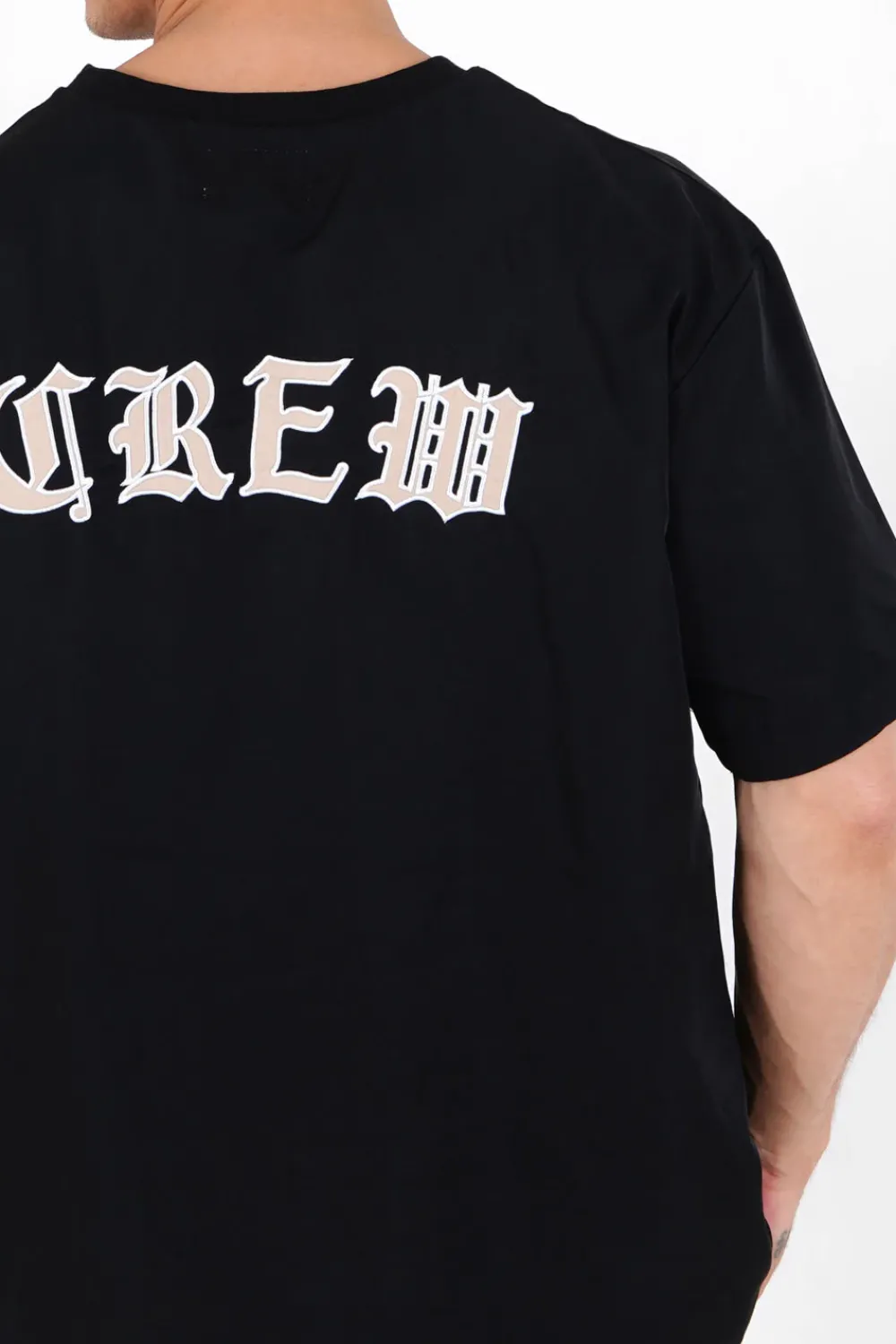 tshirt_oversize_gothique_noir_2.webp Homme Sixth June Hauts | T-Shirt Oversize Gothique Noir