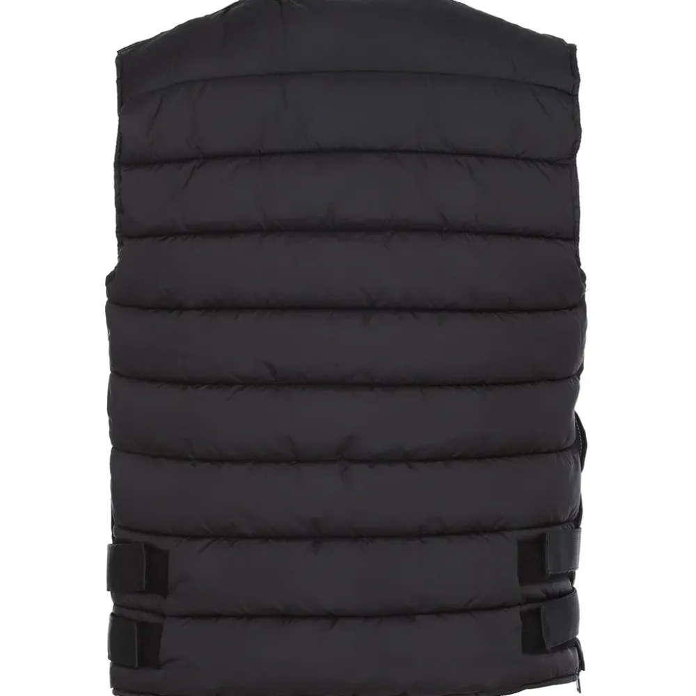 veste_bangfire_matelassee_sans_manches_noir_7.webp Homme Sixth June Manteaux | Veste Bangfire Matelassee Sans Manches Noir