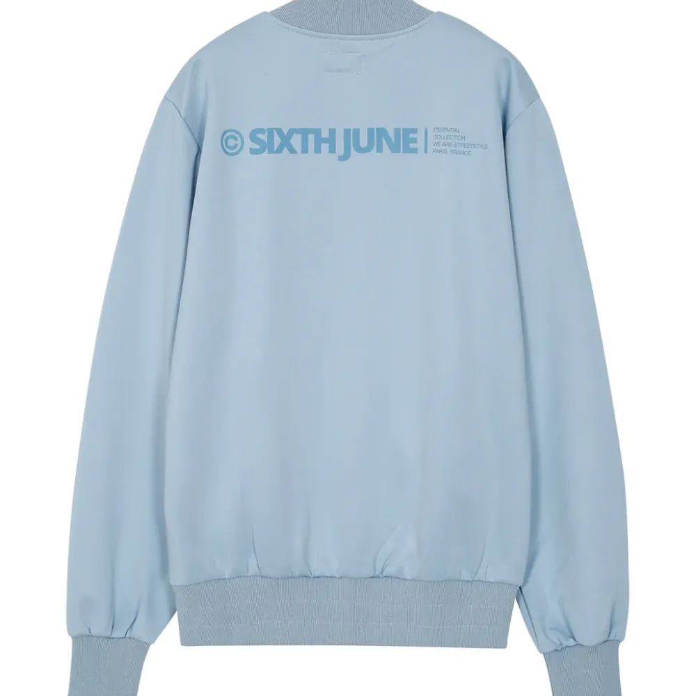 veste_jogging_logo_bleu_4.webp Homme Sixth June Sweats | Veste Jogging Logo Bleu