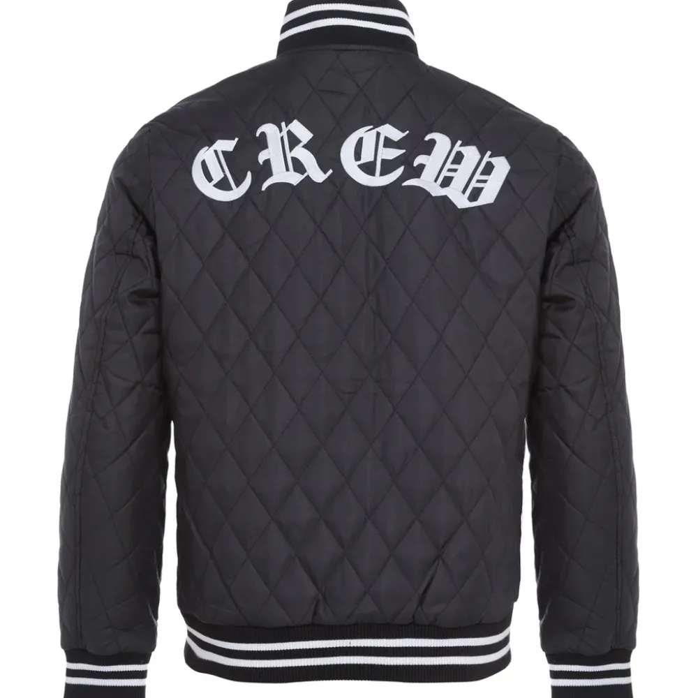 veste_matelassee_broderie_noir_6.webp Homme Sixth June Manteaux | Veste Matelassee Broderie Noir