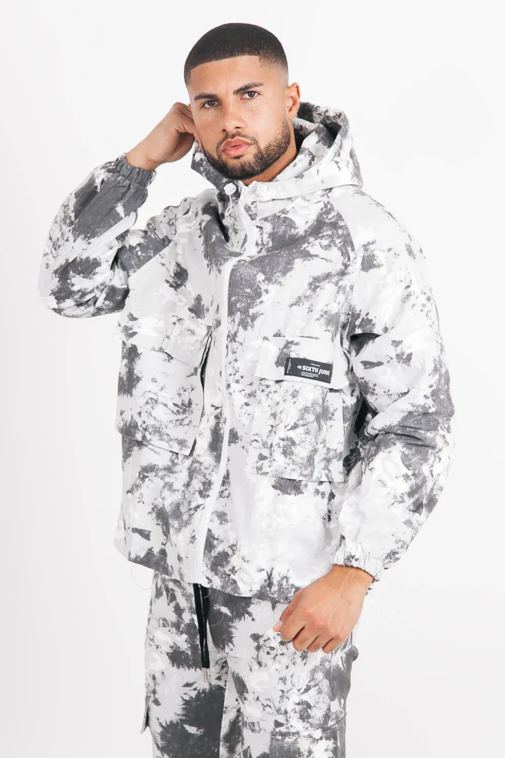 Homme Sixth June Manteaux | Veste Montagne Cargo Gris