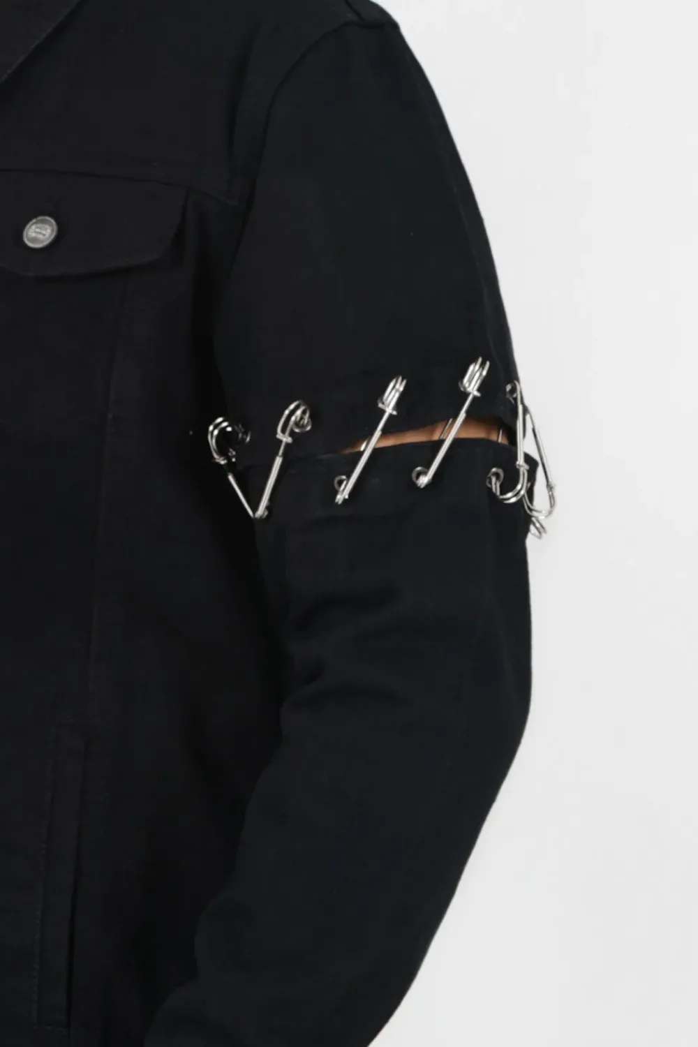 veste_rock_epingles_noir_2.webp Homme Sixth June Manteaux | Veste Rock Epingles Noir